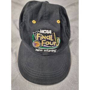 2003 NCAA Black final four New Orleans hat adjustable strap‎